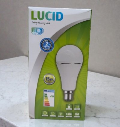 LUCID LED EMERGENCY BULB 15W