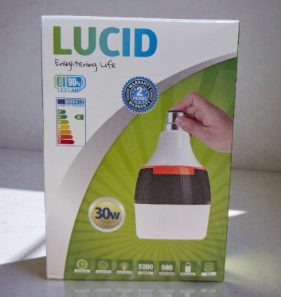 LUCID LED EMERGENCY BULB 30W