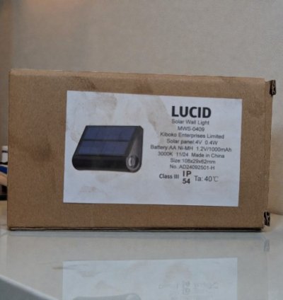 Lucid Solar Stair Lamp MWS-0409 0.4W