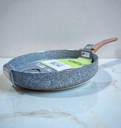 HOMEWAY MARBLE GRILL PAN 26 CM-HW3531