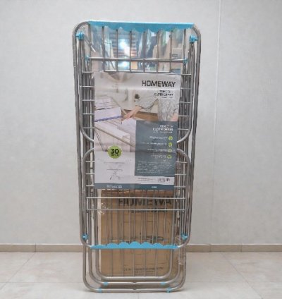 HOMEWAY 2TIER IRON CLOTH DRYER 30 M-HW3781