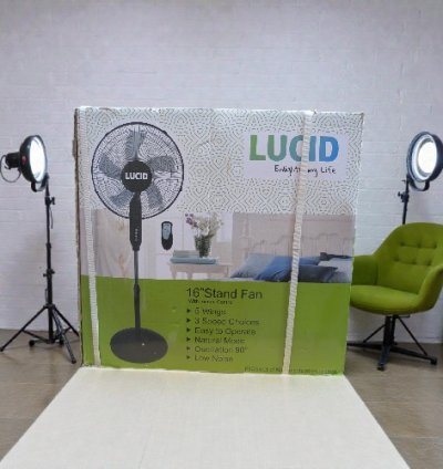 LUCID STAND FAN 16" FS40-31-REMOTE
