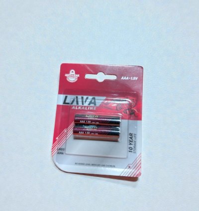 LAVA ALKALINE BATTERIES AAA2 10x10