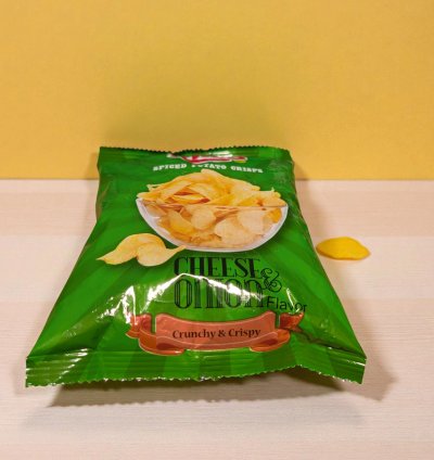 Kibs Potato Crisps 30x12g-Cheese Onion