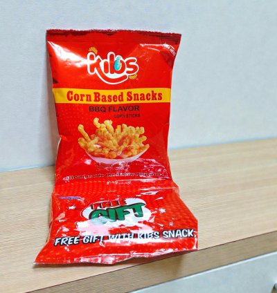 KIBS CORN STICKS WITH FREE GIFTS 30X20 GM - BBQ