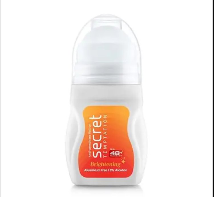 Secret Temptation Brightening Antiperspirant Non Sticky Roll On For Women