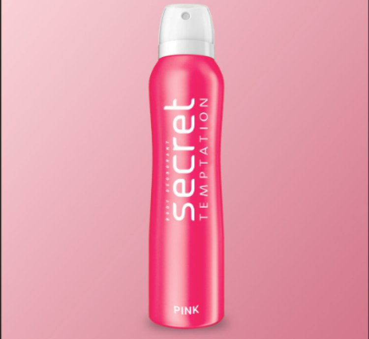 Pink Deodorant (Deo) 150ml | Body Spray for Women | Secret Temptation