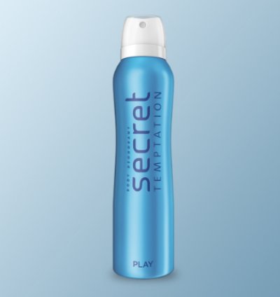 Play Deodorant 150ml | Body Spray for Women | Secret Temptation