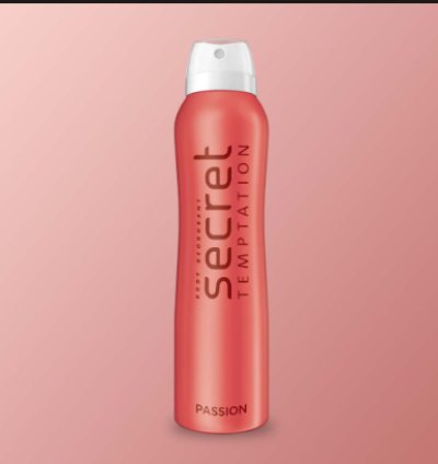 Passion Deodorant 150ml | Deodorant for Women | Secret Temptation