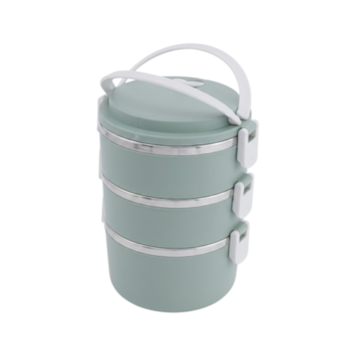 1.5L STAINLESS STEEL LUNCH BOX WITH PLASTIC LID