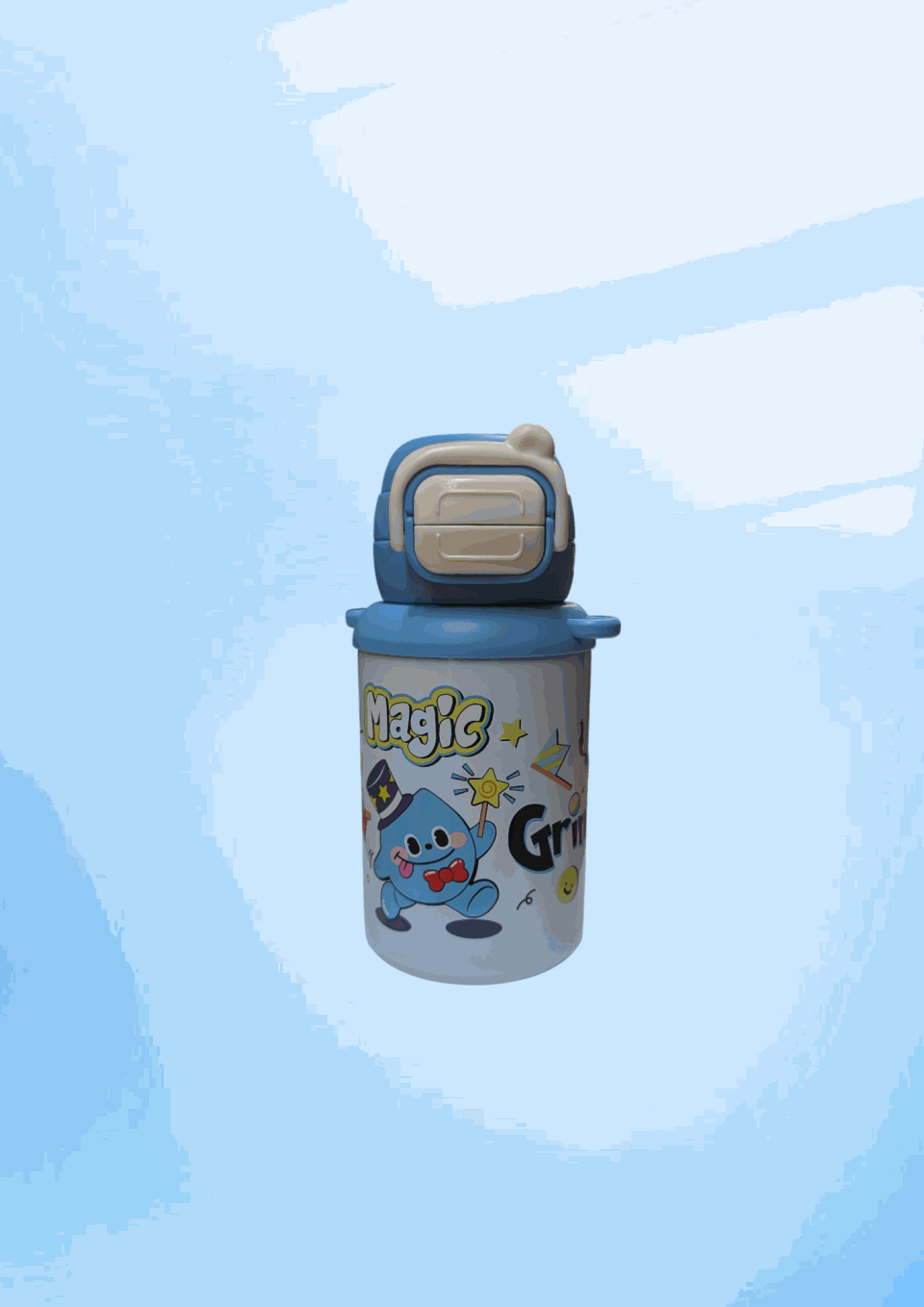 500ML STAINLESS STEEL WATER BOTTLE WITH PLASTIC CAP