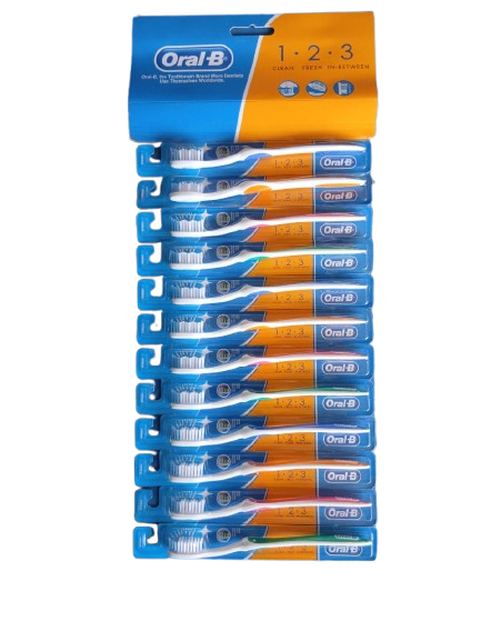 Oral B 123 - 40 Medium SPK - 12'S N