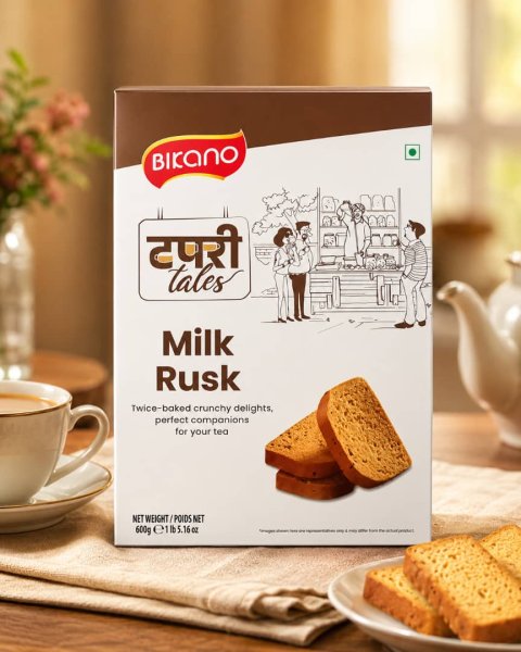 Rusk Milk 12X600g