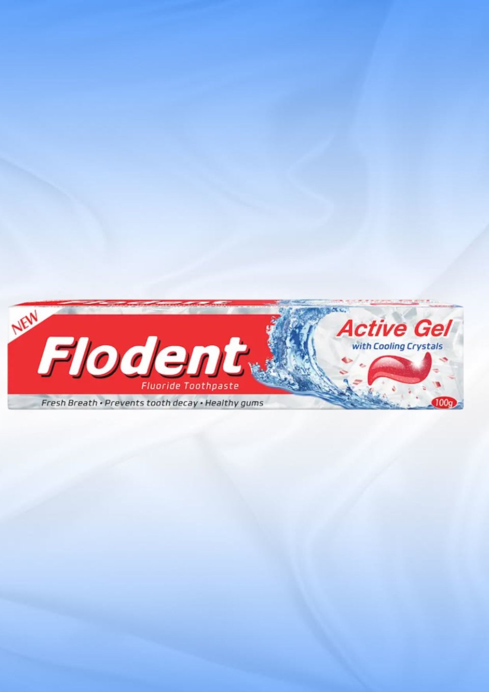 Flodent Active Gel Toothpaste 144x100g