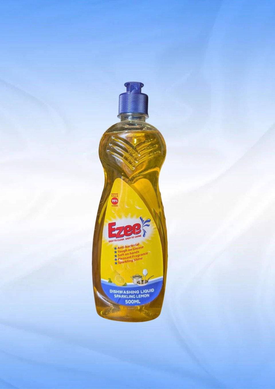 Ezee Dish Washing Liquid S/Lemon 12x500ml