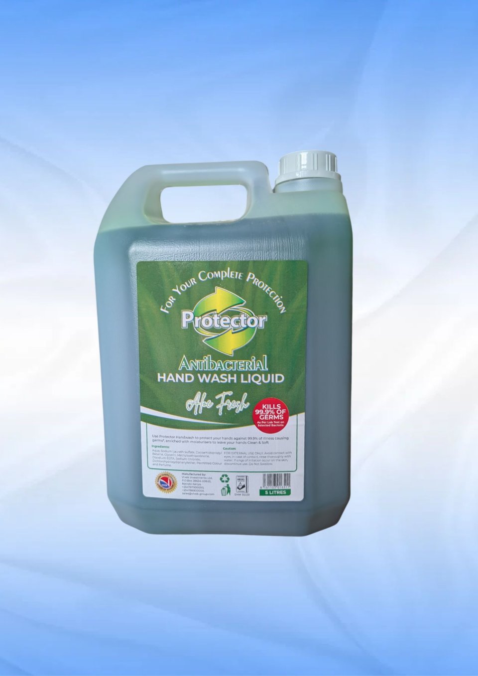Protector Hand Wash Liquid Aloe Fresh 4x5Lt